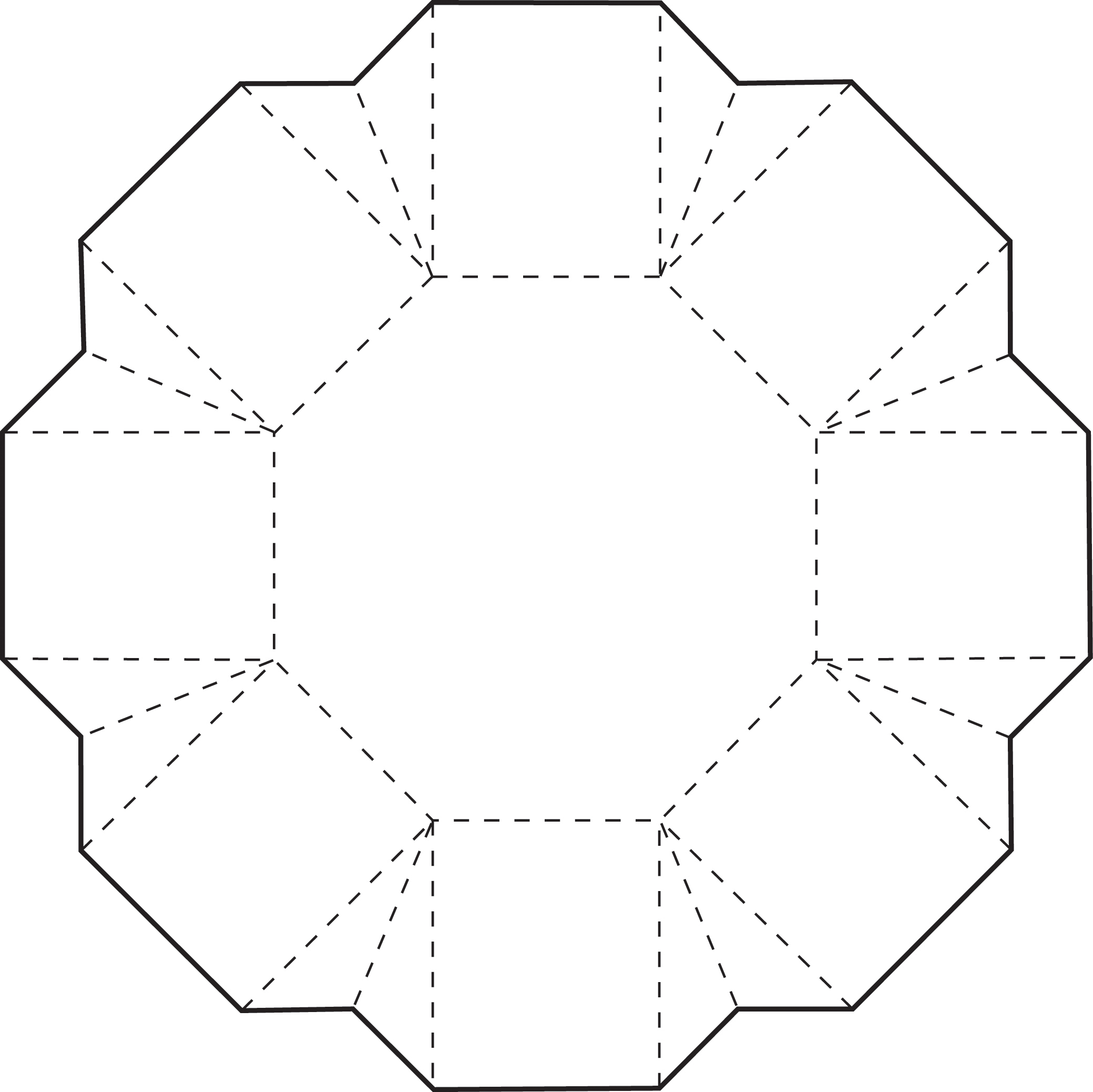 3d+hexagon+template